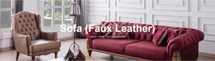 sofa sleeper faux leather