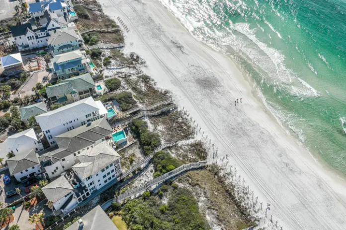 beach sunset realty