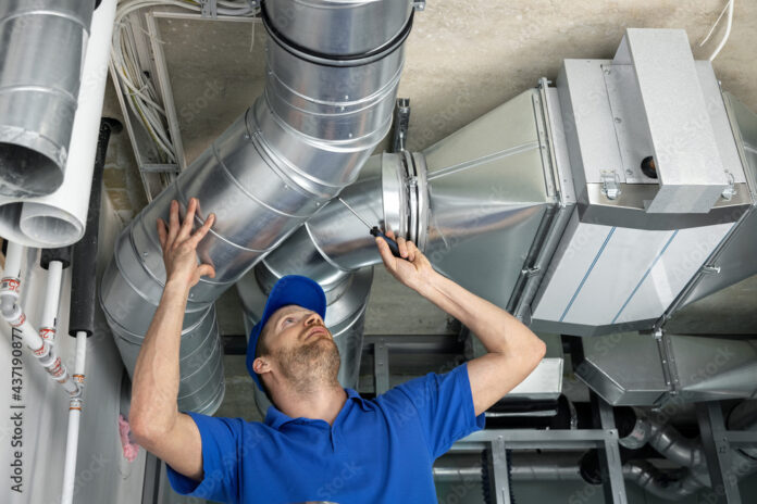 Air duct mold cleaning