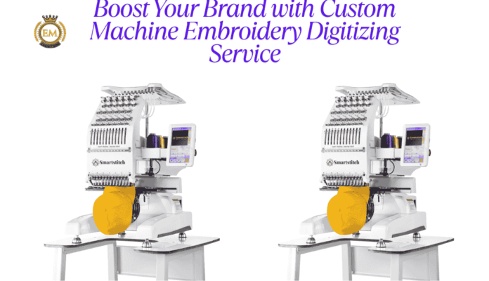 Boost Your Brand with Custom Machine Embroidery Digitizing Service