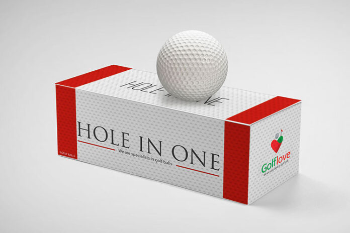 Golf-Balls boxes