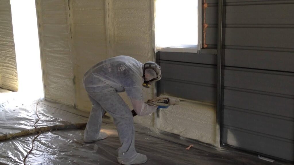closed-cell spray foam insulation