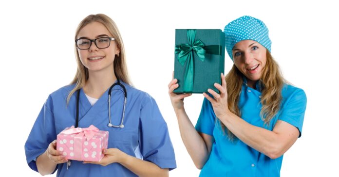 Heartfelt nurse gift ideas from the Giftomory Collection, including personalized items, self-care sets, and practical tools for nurses.