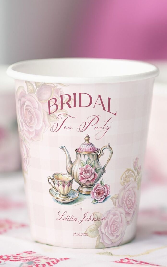 Custom Paper Tea Cups