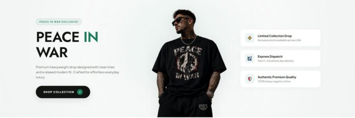 Peace In War Clothing | Urban Styles, Hoodies & More